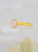Mini Pebble Ring - Gold from Ash & Rose