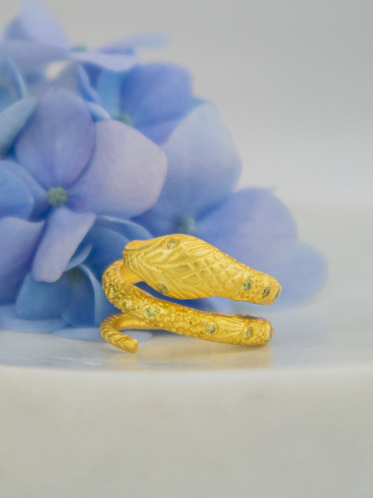Basil the Cobra Ring from Ash & Rose