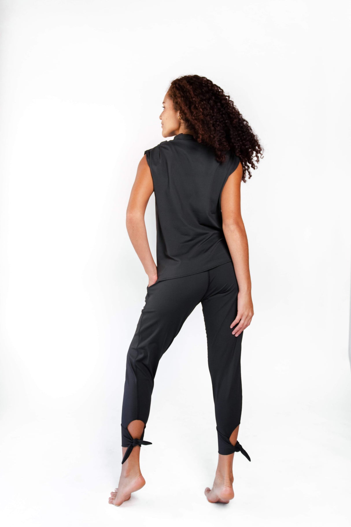 Goddess Tank - Jet Black from Yoga Democracy