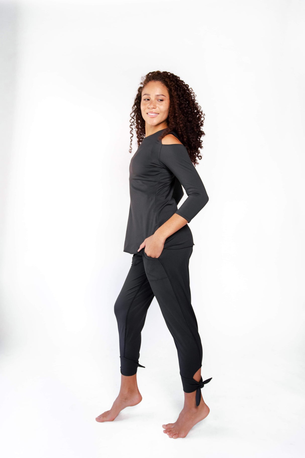 Sunday Jogger - Jet Black from Yoga Democracy