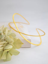 X Leaf Bangle Bracelet from Ash & Rose