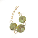 Celery Marbled Stations Bracelet from Leetie Lovendale