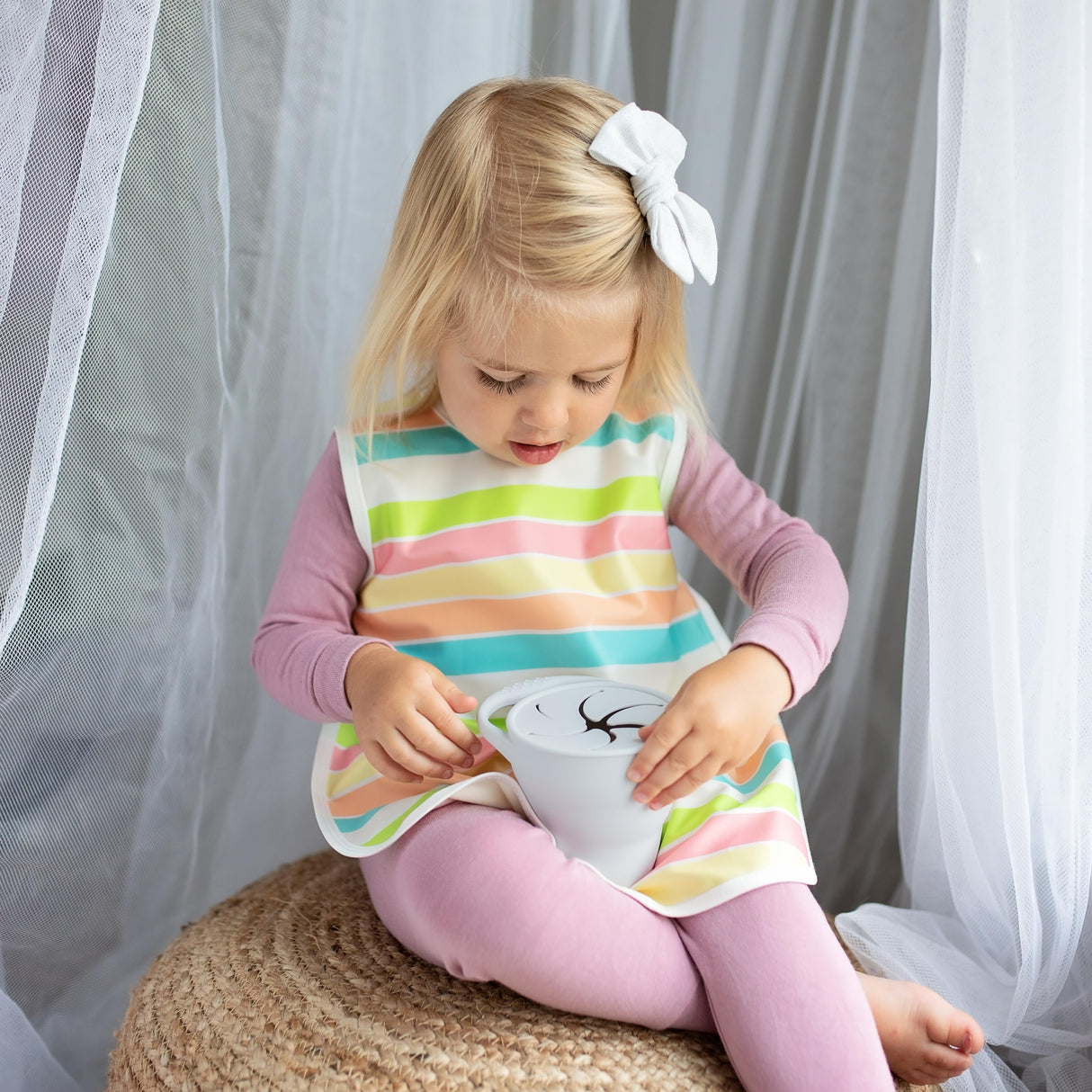 Silicone Collapsible Snack Cup (More Colors Available) from BapronBaby