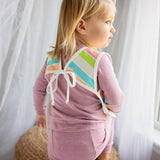 Rainbow Stripes Bapron from BapronBaby