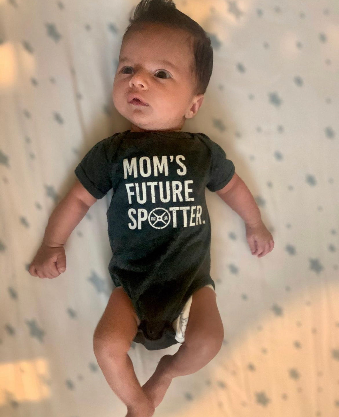 Mom Future Spotter Onesie from DadBod Apparel