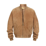 REED Men's Baseball Suede Leather Jacket (Imported) from Reed Leather
