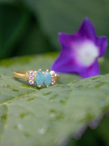 Bitty Leaf Ring from Ash & Rose