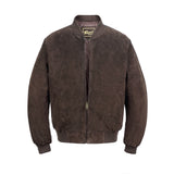 REED Men's Baseball Suede Leather Jacket (Imported) from Reed Leather