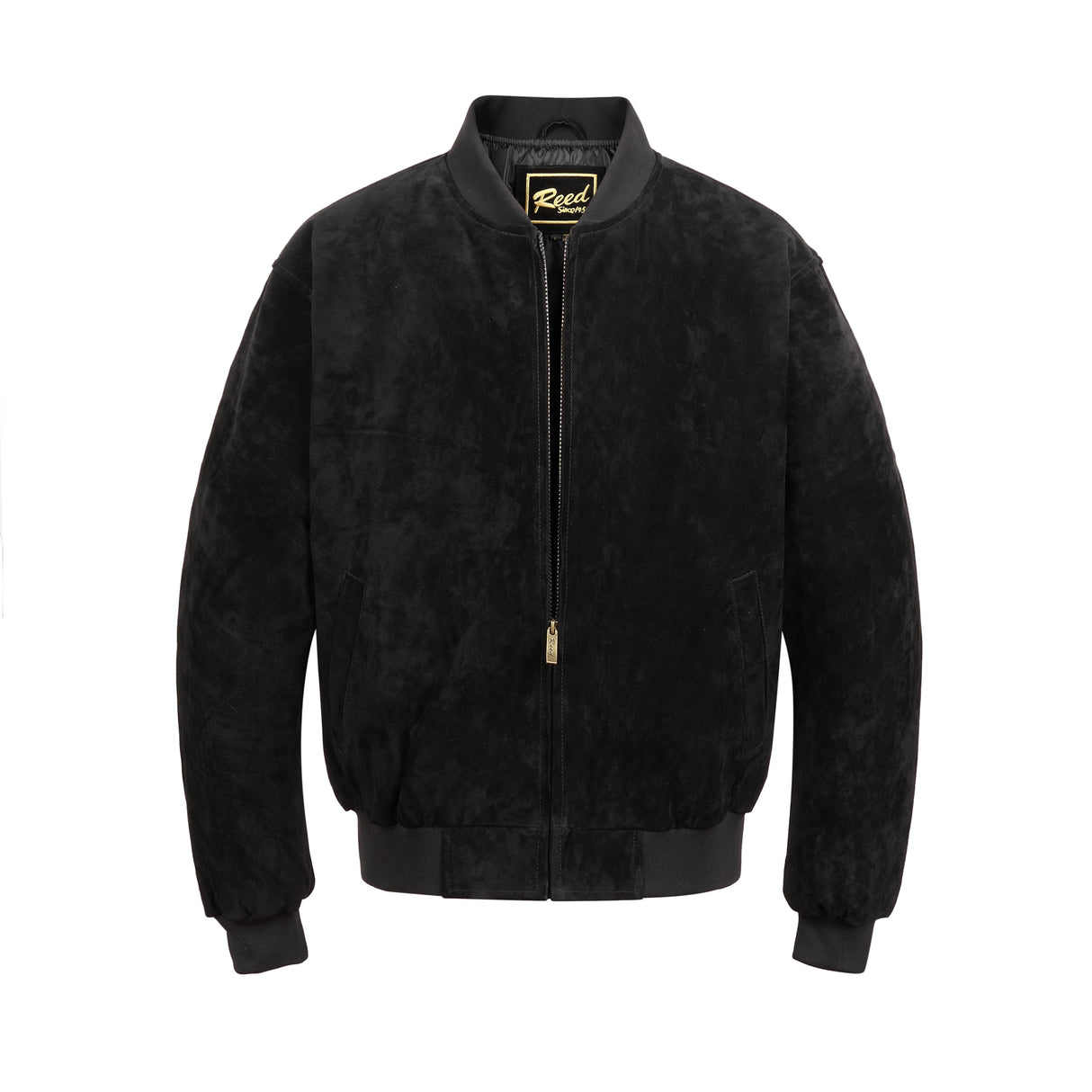 REED Men's Baseball Suede Leather Jacket (Imported) from Reed Leather