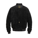 REED Men's Baseball Suede Leather Jacket (Imported) from Reed Leather