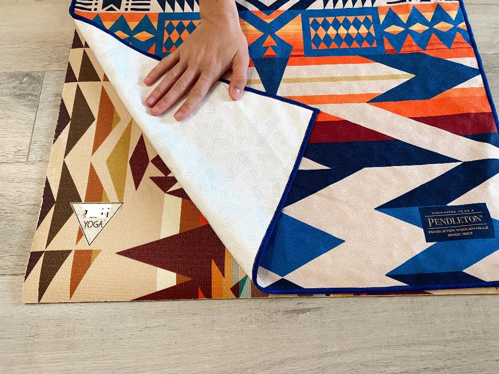 Yoga Towel Pendleton Fire Legend from Yune Yoga