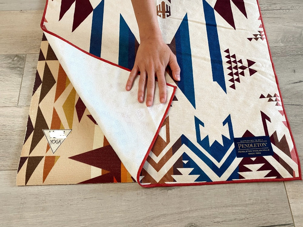 Yoga Towel Pendleton White Sands from Yune Yoga