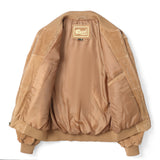 REED Men's Baseball Suede Leather Jacket (Imported) from Reed Leather