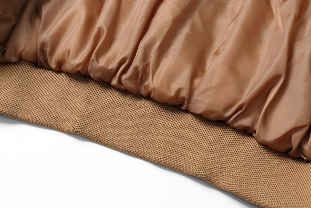 REED Men's Baseball Suede Leather Jacket (Imported) from Reed Leather