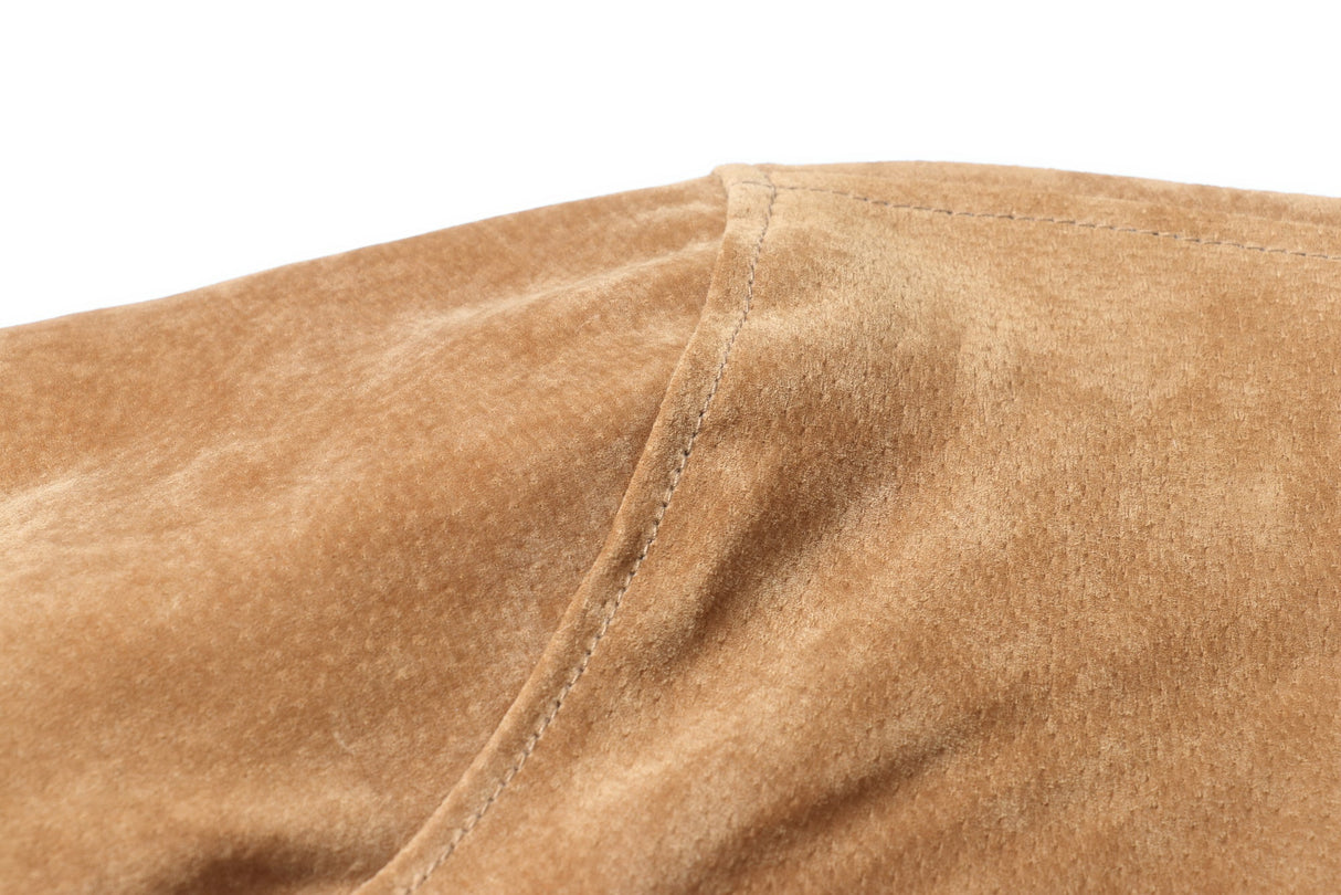 REED Men's Baseball Suede Leather Jacket (Imported) from Reed Leather