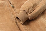 REED Men's Baseball Suede Leather Jacket (Imported) from Reed Leather