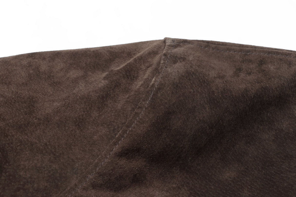 REED Men's Baseball Suede Leather Jacket (Imported) from Reed Leather