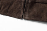 REED Men's Baseball Suede Leather Jacket (Imported) from Reed Leather