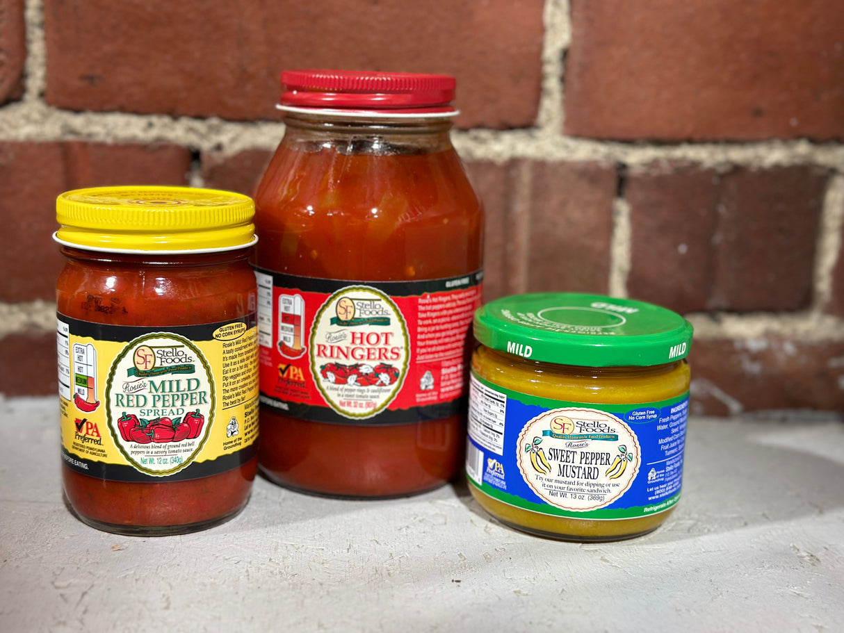 Stello Foods - Rosie's Mild Pepper Spread 12 oz from Stello Foods
