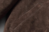 REED Men's Baseball Suede Leather Jacket (Imported) from Reed Leather