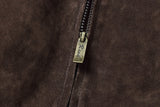 REED Men's Baseball Suede Leather Jacket (Imported) from Reed Leather