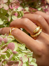 Basil the Cobra Ring from Ash & Rose