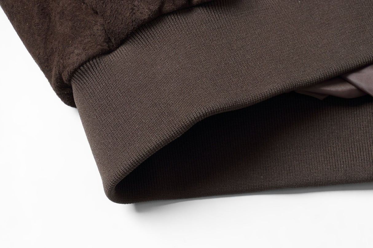 REED Men's Baseball Suede Leather Jacket (Imported) from Reed Leather