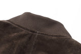 REED Men's Baseball Suede Leather Jacket (Imported) from Reed Leather