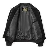 REED Men's Baseball Suede Leather Jacket (Imported) from Reed Leather