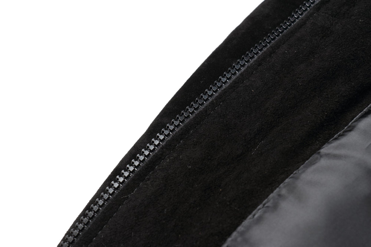 REED Men's Baseball Suede Leather Jacket (Imported) from Reed Leather