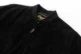 REED Men's Baseball Suede Leather Jacket (Imported) from Reed Leather