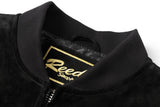 REED Men's Baseball Suede Leather Jacket (Imported) from Reed Leather