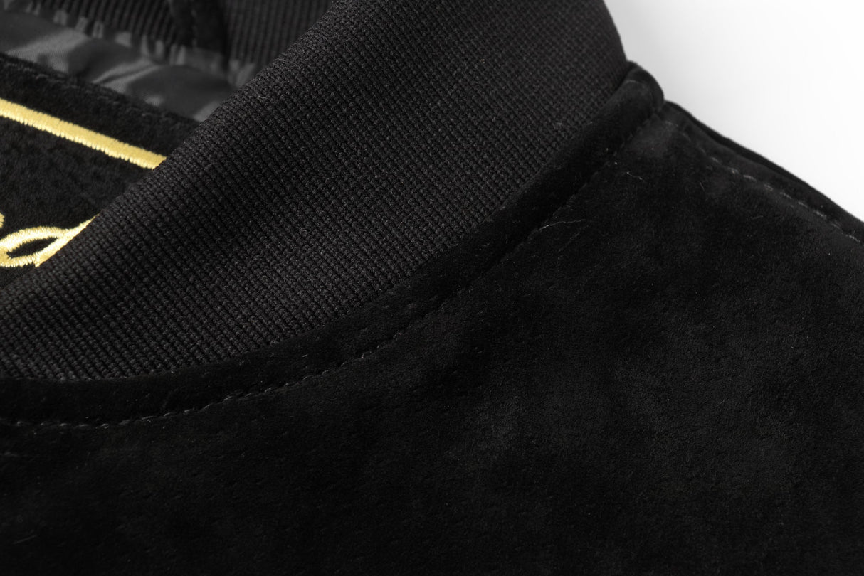 REED Men's Baseball Suede Leather Jacket (Imported) from Reed Leather
