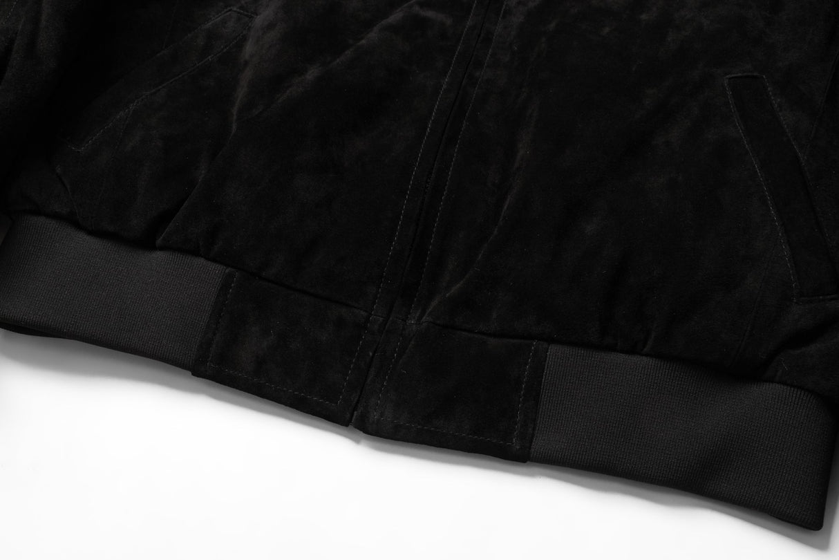 REED Men's Baseball Suede Leather Jacket (Imported) from Reed Leather