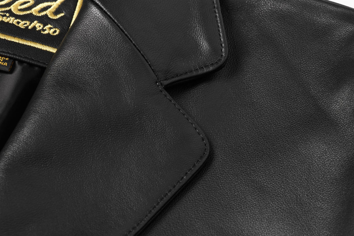 REED Men's Premium Lambskin Leather Blazer Sports Jacket (Imported) from Reed Leather