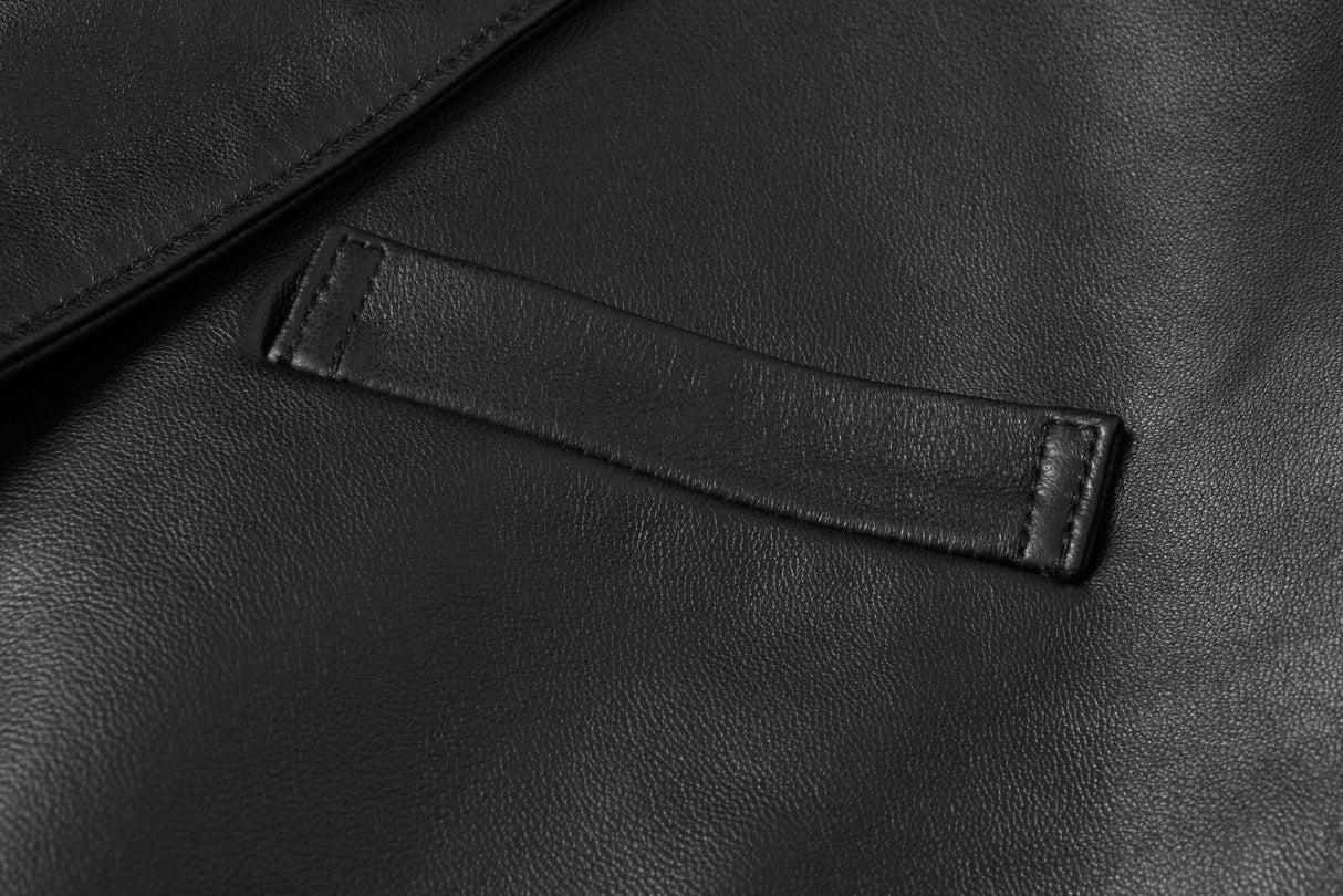 REED Men's Premium Lambskin Leather Blazer Sports Jacket (Imported) from Reed Leather
