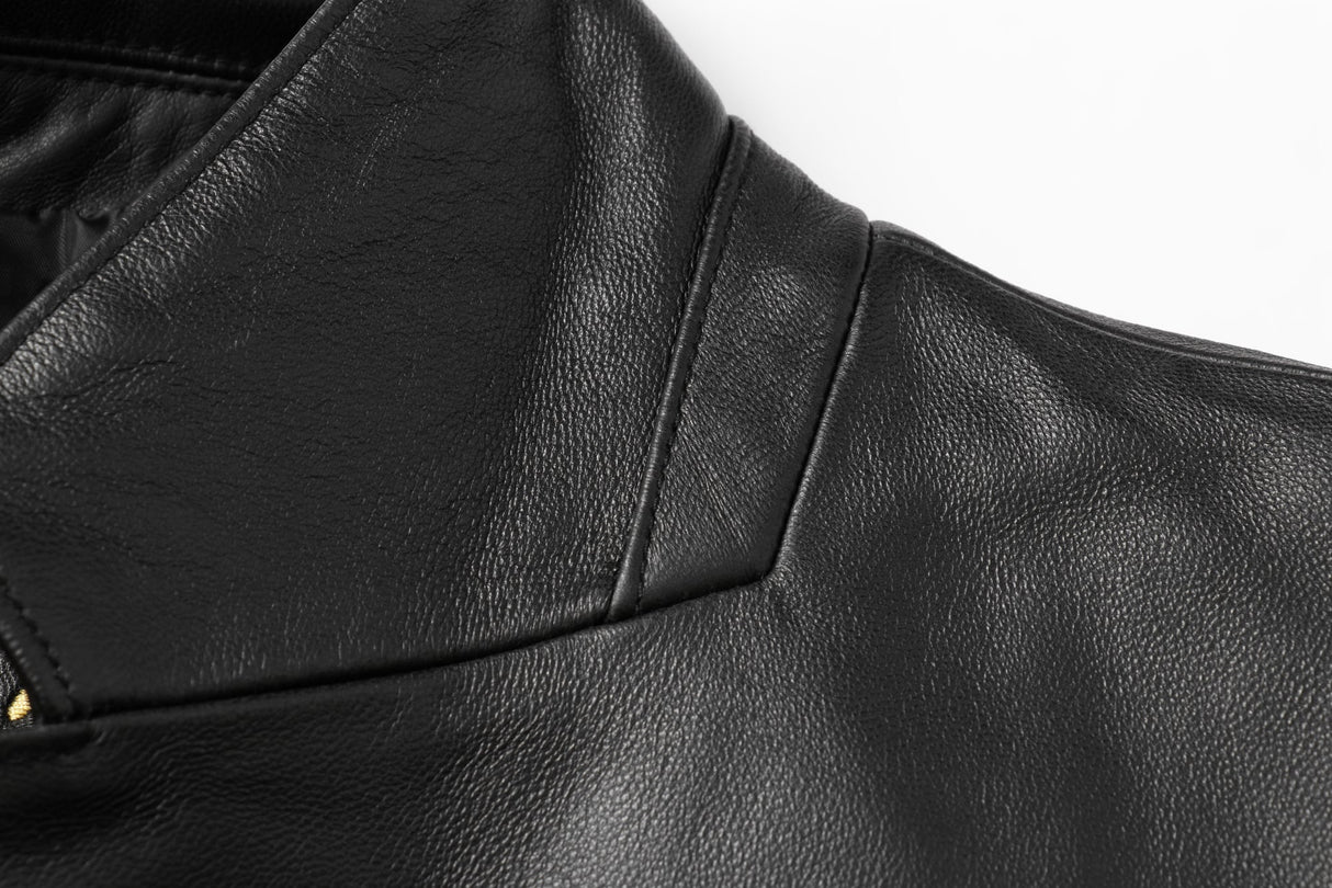 REED Men's Premium Lambskin Leather Blazer Sports Jacket (Imported) from Reed Leather