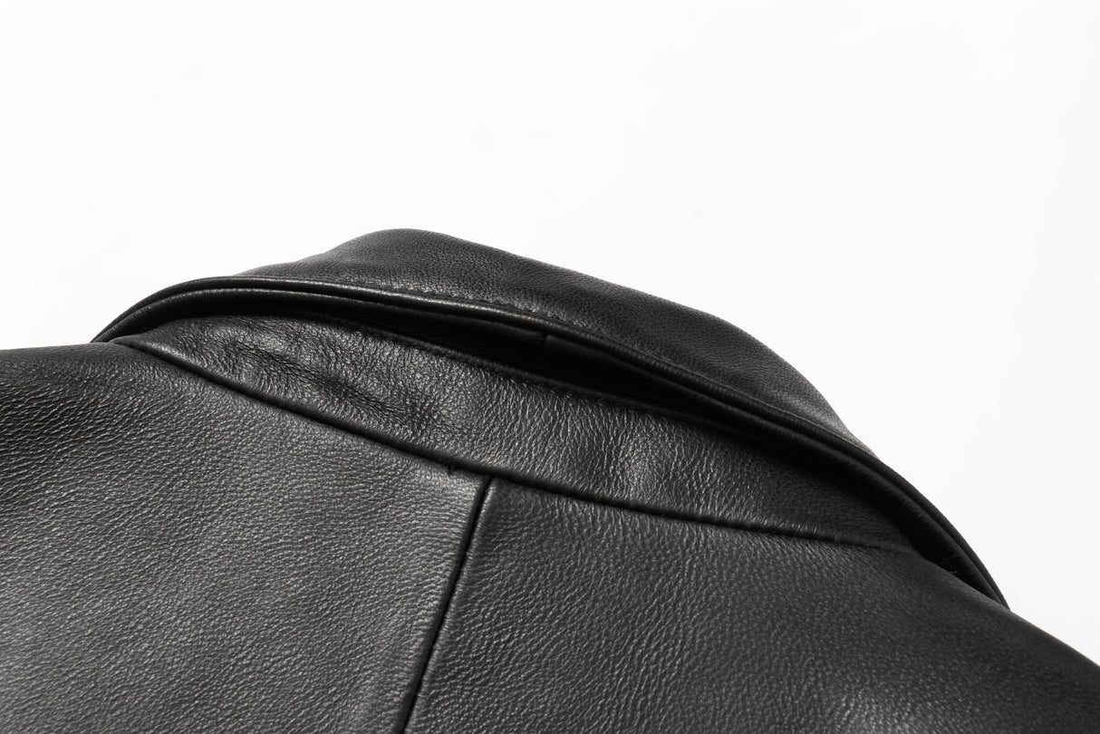 REED Men's Premium Lambskin Leather Blazer Sports Jacket (Imported) from Reed Leather