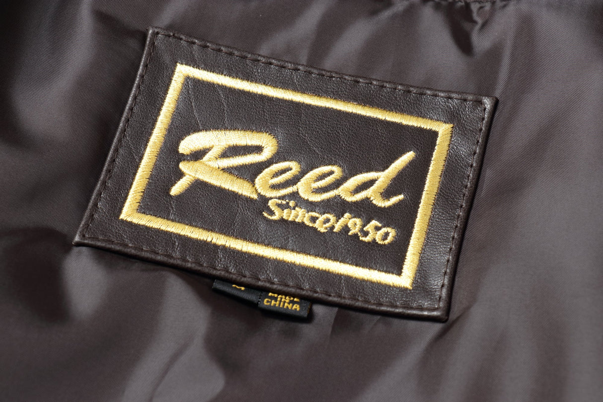 REED Men's New Zealand Lambskin Leather Jacket - Imported from Reed Leather