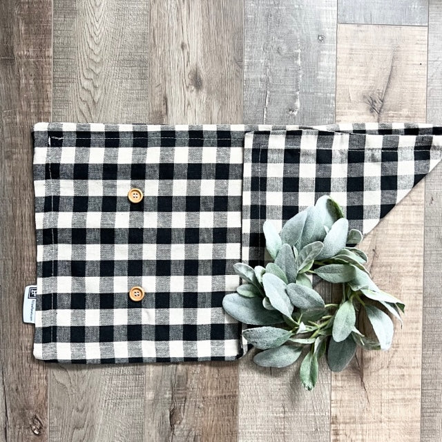 COVER ONLY: Gingham BUFFALO CHECK PILLOW COVER (no insert) From PillowPanels
