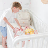 Monaco Diaper Bag | Pearl White From Luli Bebé