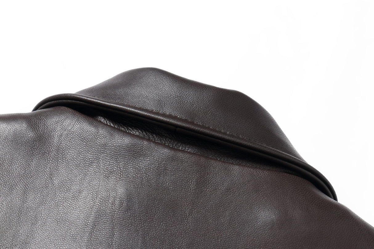 REED EST. 1950 Men's Jacket Genuine Lambskin Leather Four Button Car Coat - Imported from Reed Leather
