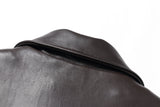 REED EST. 1950 Men's Jacket Genuine Lambskin Leather Four Button Car Coat - Imported from Reed Leather