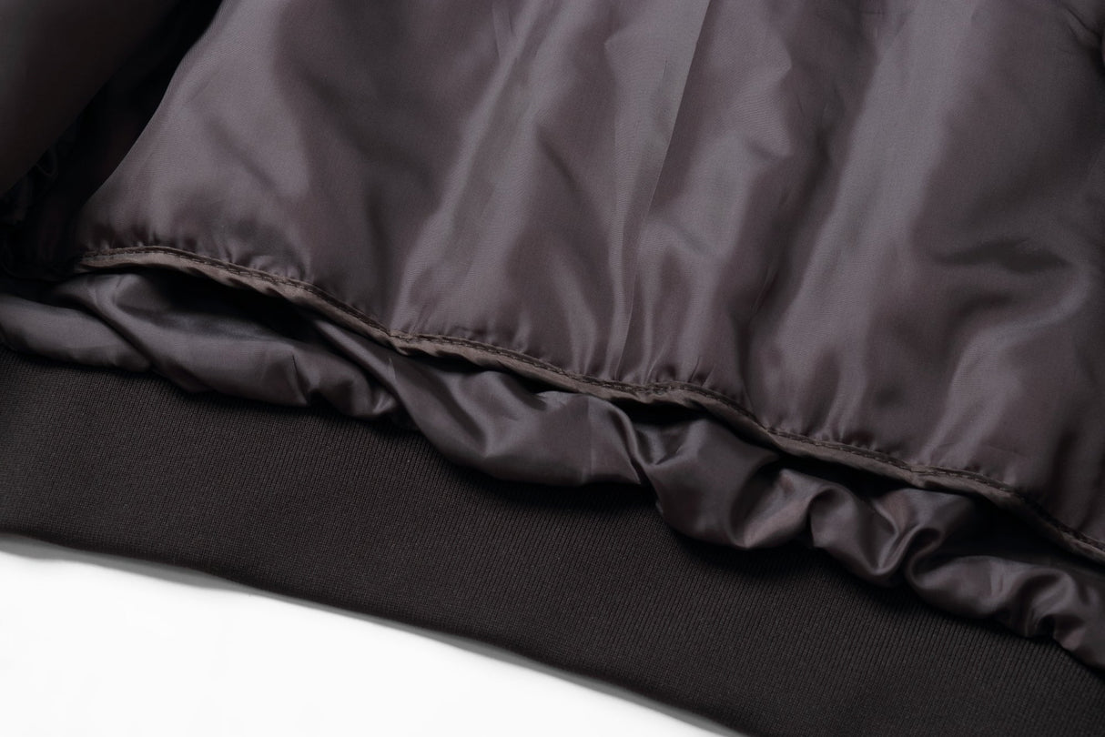 REED Men's Premium Leather Aviator Bomber Jacket - Imported from Reed Leather