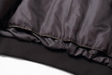 REED Men's Premium Leather Aviator Bomber Jacket - Imported from Reed Leather