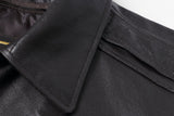 REED Men's Premium Leather Aviator Bomber Jacket - Imported from Reed Leather