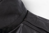 REED Men's Premium Leather Aviator Bomber Jacket - Imported from Reed Leather