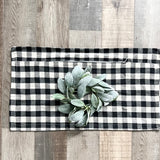 COVER ONLY: Gingham BUFFALO CHECK PILLOW COVER (no insert) From PillowPanels