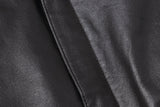 REED Men's Premium Leather Aviator Bomber Jacket - Imported from Reed Leather
