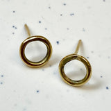Geo Brass Studs From Abroad Modern